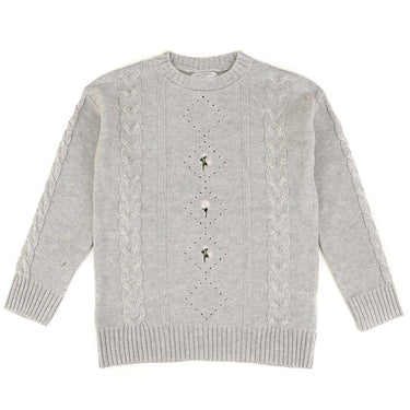 Hadas Braid Embroidery Sweater - Kidichic